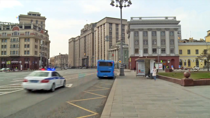 Прямая трансляция с улиц Москвы